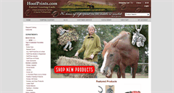 Desktop Screenshot of hoofprints.com